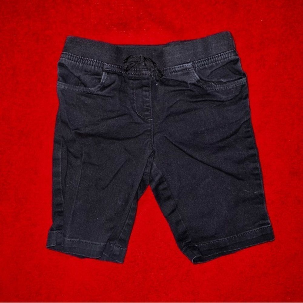 Unisex Kids Size 6X Chaps Navy Blue School Uniform Casual Play Shorts